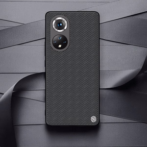 Nillkin Textured Case прочный усиленный чехол с гелевой рамкой и нейлоновой задней панелью для Honor 50 Pro чёрный