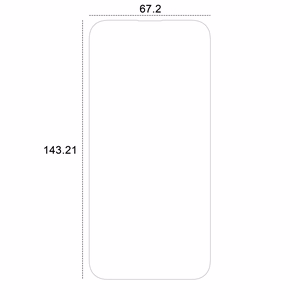 Etteri hibridinis stiklas iPhone 15 Pro 6,1"