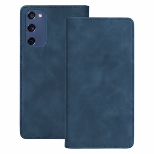 Smart Suede чехол для Samsung Galaxy S20 FE / S20 Lite / S20 FE 5G темно-синий