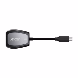 „Lexar“ dviejų lizdų SD/microSD atminties kortelių skaitytuvas, USB-C