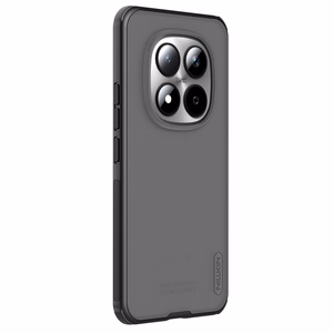 Nillkin Super Frosted Shield Pro dėklas Xiaomi Redmi Note 15 Pro+ 5G/Poco M8 Pro 5G skaidrus juodas