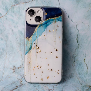 Gold Glam dėklas telefonui iPhone 13 Pro 6,1" ledkalnis
