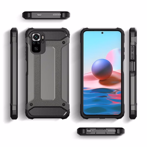 Hybrid Armor бронированный гибридный чехол Xiaomi Redmi Note 11 Pro+ 5G (China) / 11 Pro 5G (China) / Mi11i HyperCharge / Poco X4 NFC 5G чёрный