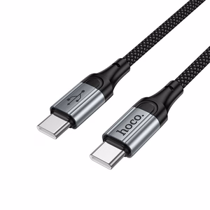 Кабель USB C to CUSB Hoco PD 60W 1,5 m X121 черный
