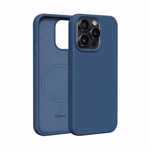 "Etteri" silikoninis "Mag" dėklas iPhone 12 / 12 Pro 6,1" tamsiai mėlynas