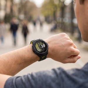 Tech-Protect Defense Air dėklas, skirtas Garmin Forerunner 70 / 170 – juodas