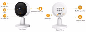 „Imou Cue SE“ IPC-C11EP vidaus IP kamera, 1 MP, 2,8 mm, Wi-Fi