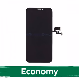 LCD Ekranas iPhone XS Juodas (INCELL / Economy)