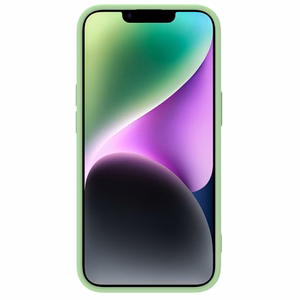 Nillkin CamShield Magnetic magnetinis silikoninis MagSafe dėklas su kameros apsauga, skirtas iPhone 14 Plus – žalias
