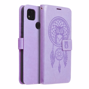 MEZZO dėklas telefonui XIAOMI Redmi 9C / 9C NFC sapnų gaudyklės rožinės aukso spalvos