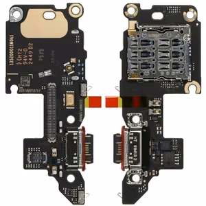 Lanksčioji jungtis Xiaomi Poco F7 Pro 5G su įkrovimo kontaktu ir mikrofonu, SIM kortelės kontaktu originali (service pack)