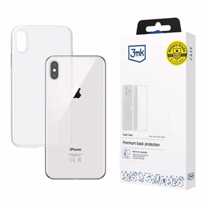 3mk skaidrus dėklas iPhone Xs Max - permatomas