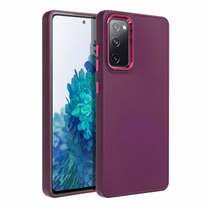 Чехол для Samsung S20 FE / S20 FE 5G Frame фиолетовый