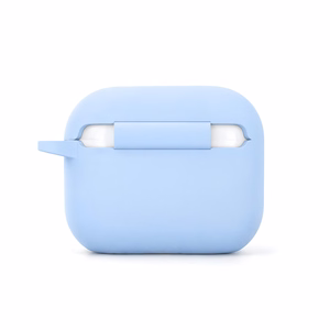 Etteri silikoninis dėklas, skirtas AirPods Pro 3 šviesiai mėlynas
