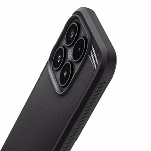 "Spigen Rugged Armor" dėklas "Xiaomi 17" - juodas