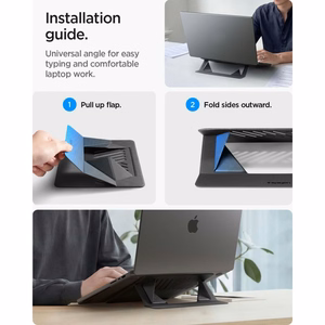 Spigen SlimFold LD201-S6 Laptop Stand - Gray