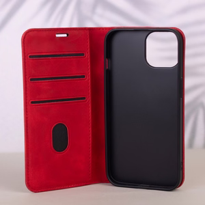 Smart Suede case for Xiaomi Redmi 14C 4G/ 14C 5G / Redmi A4 / POCO C75 red