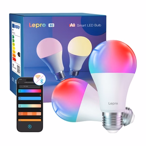LEPRO B2-2 E27 Wi-Fi LED lemputė, 1100 lm, 2 vnt.