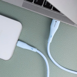 Кабель USB A to USB C Forcell F-Energy QC4.0 3A 66W Silicone 1 m C342 синий