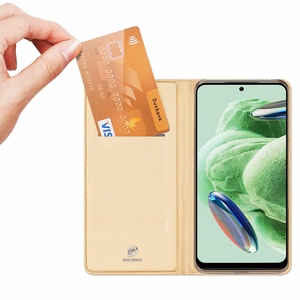 Dėklas Dux Ducis "Skin Pro" skirtas Xiaomi Redmi Note 12 5G / Poco X5 5G auksinis