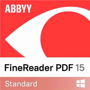 ABBYY FineReader PDF 15 Standard – vieno naudotojo ESD licencija, 1 metams