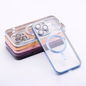Чехол для Samsung S26 ULTRA Electro Mag Cover совместимый с MagSafe синий