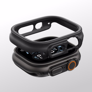 AmazingThing Minimal apsauginis dėklas Apple Watch UItra 3 49mm - Juodas