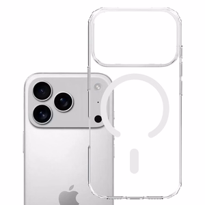 3mk Armor Magnetinis dėklas iPhone 17 Pro telefonui - permatomas