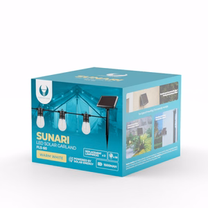 Forever Light SUNARI FLS-60 saulės LED girlianda, 7,5 m, 10 lempučių, IP44