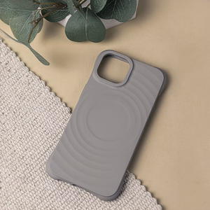 Circle Mag dėklas telefonui iPhone 15 Pro 6,1" pilka
