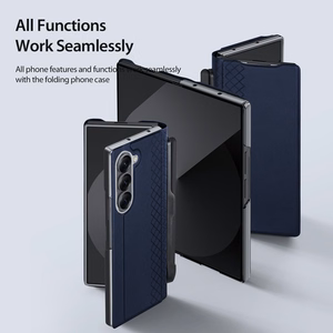 Чехол DUX DUCIS BRIL PEN HOLDER для SAMSUNG Z FOLD 7 5G синий