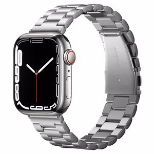 Spigen Modern Fit ремешок для Apple Watch 4/5/6/7/8/9/SE/Ultra (42/44/45/49 мм) - Серебряный