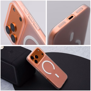 Dėklas GO ORANGE suderinamas su MagSafe skirtas OPPO Reno 14F skaidrus