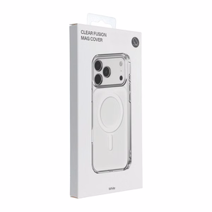 Чехол Samsung S26 ULTRA Clear Fusion Mag Cover совместимый с MagSafe белый