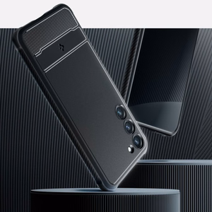 Чехол Spigen Rugged Armor для Samsung Galaxy S23 — матовый чёрный