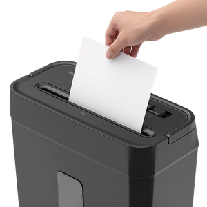 Kompaktiška kryžminio pjovimo dokumentų naikintuvė, P-4 GDPR, 4 lapai, 8 l