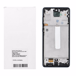 REWA lcd display for SAMSUNG A73 5G color OLED with frame