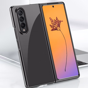 Plating Case чехол для Samsung Galaxy Z Fold 4 чехол с металлической рамкой синий