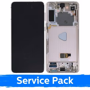 LCD-дисплей для Samsung G996 S21 Plus в рамке Phantom Violet (Service Pack)