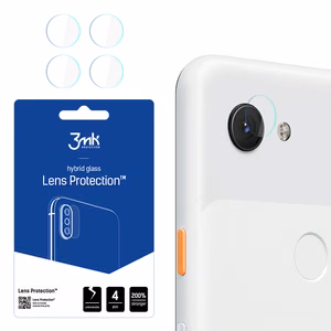 ГИБРИДНОЕ СТЕКЛО 3MK FLEXIBLE GLASS LENS GOOGLE PIXEL 3A ДЛЯ КАМЕРЫ 4 ШТ.