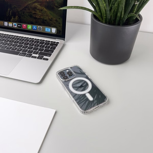 Itin skaidrus "Samsung Galaxy S26 Edge" dėklas, suderinamas su "MagSafe" - skaidrus