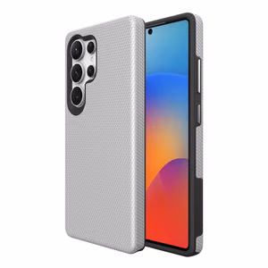 Perfectionists Triangle Case Samsung S918 S23 Ultra 5G silver