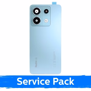 Galinis dangtelis, suderinamas su Xiaomi Redmi Note 13 Pro 5G / Ocean Teal / (Service Pack)