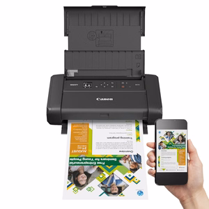 Canon MAXIFY BX110 – portable colour inkjet printer with battery, A4, black