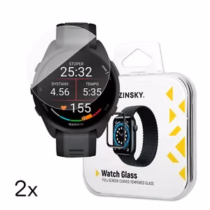 Wozinsky Full Glue Закалённое стекло для Garmin Forerunner 165 (2 шт.)