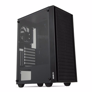 iBox CETUS 903 Midi Tower juodas kompiuterio korpusas