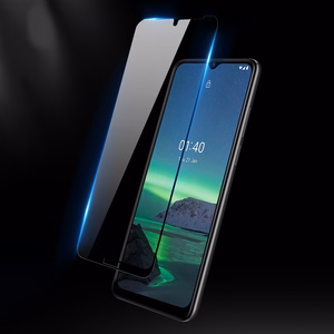 Dux Ducis 10D закалённое стекло Tough защитная плёнка Full Coverage с рамкой для Nokia 1.4 прозрачный (case friendly)