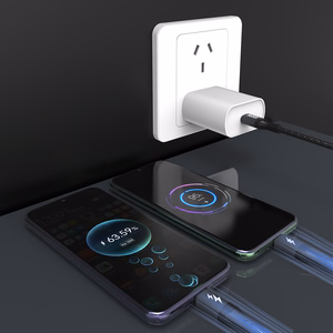 Dudao L3F 2в1 Кабель 100W 1.2m 2x USB-C - чёрный