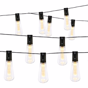 Grundig saulės energija maitinama LED girlianda, 10 lempučių, 3,35 m