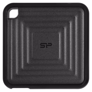 Silicon Power PC60 Portable SSD 1 TB USB A tipo jungties adapteris į USB C tipo jungtį 3.2 Gen 1 (3.1 Gen 1) Juoda